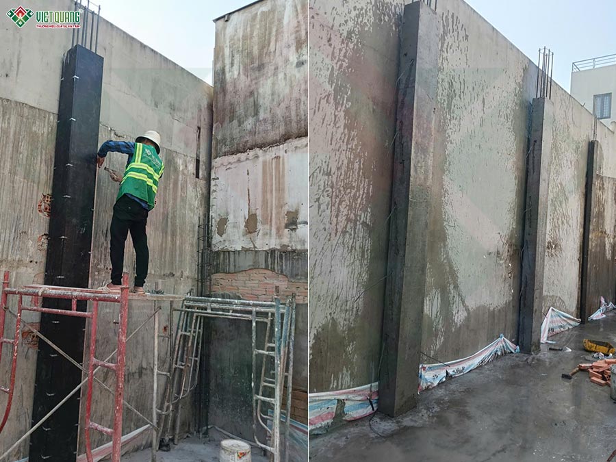 Xây dựng trọn gói nhà phố 3 tầng 5x16m anh Hà TP. Thủ Đức