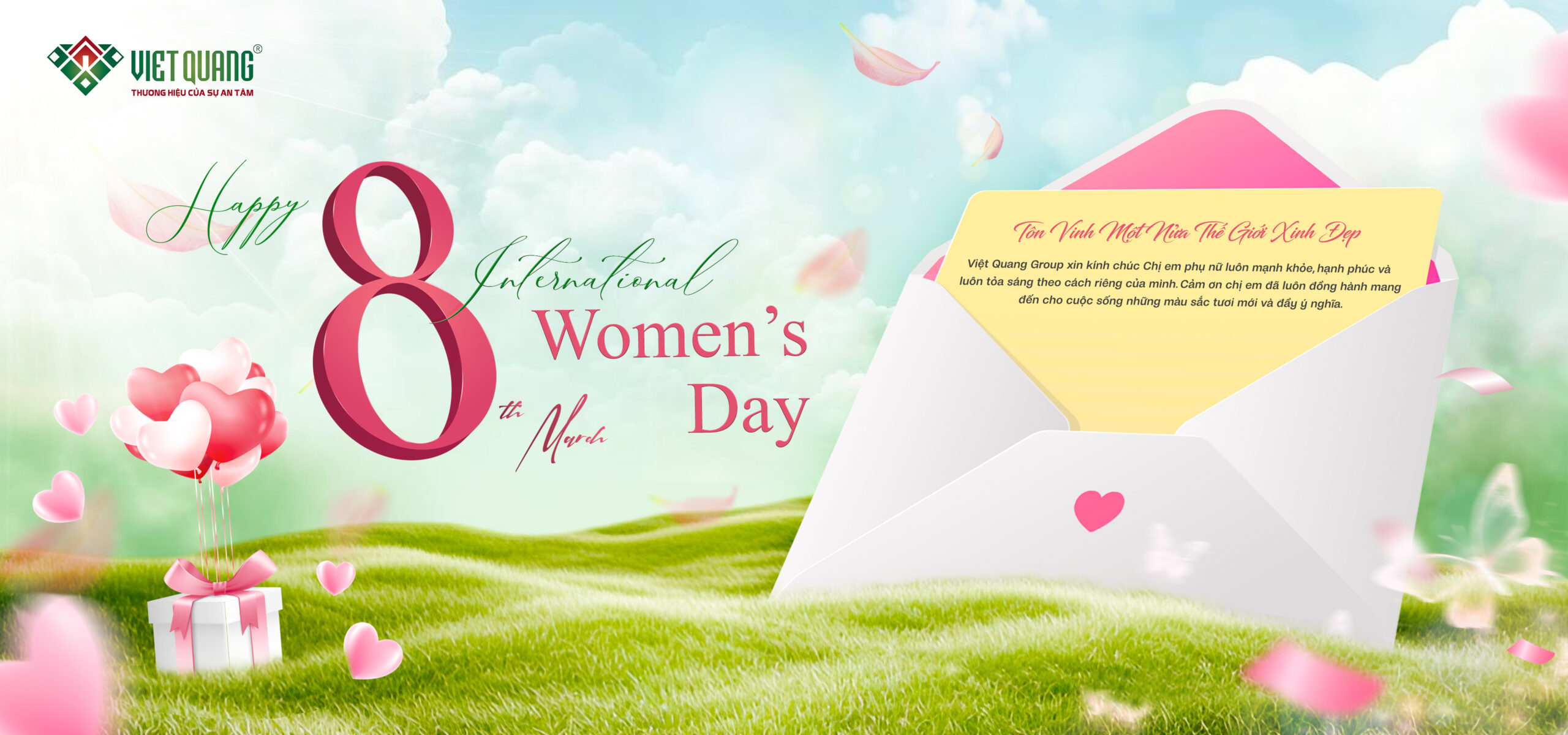Việt Quang Group chúc mừng ngày Phụ nữ Việt Nam 20/10 