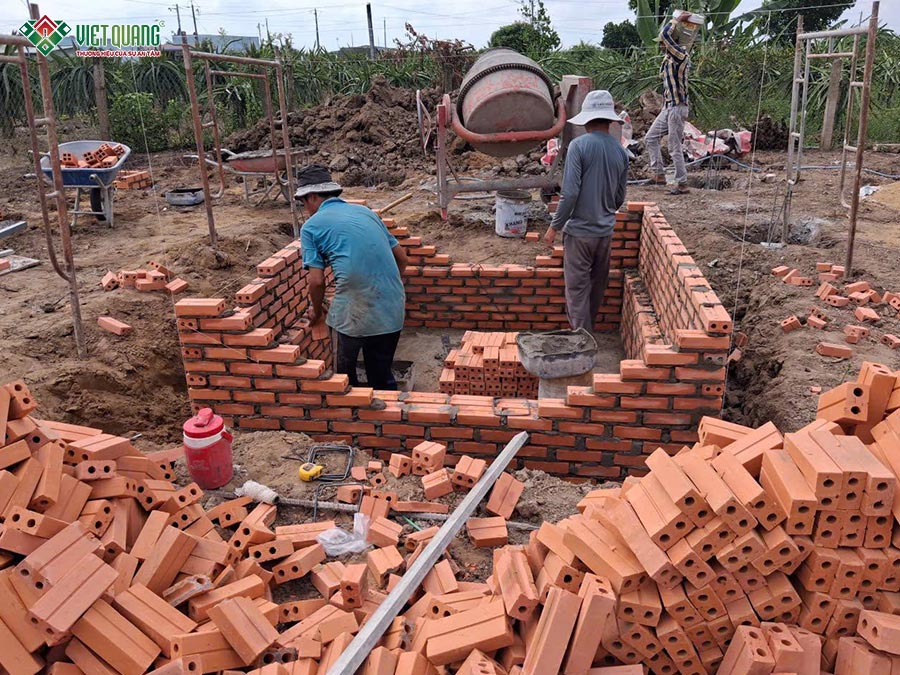 Thi công biệt thự mái Nhật 8x14m