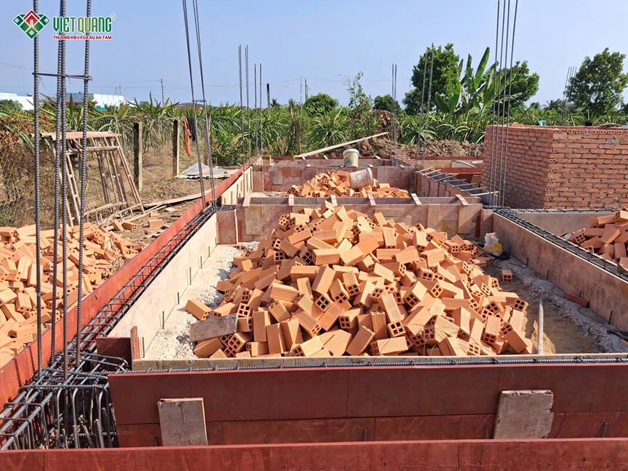 Thi công biệt thự mái Nhật 8x14m