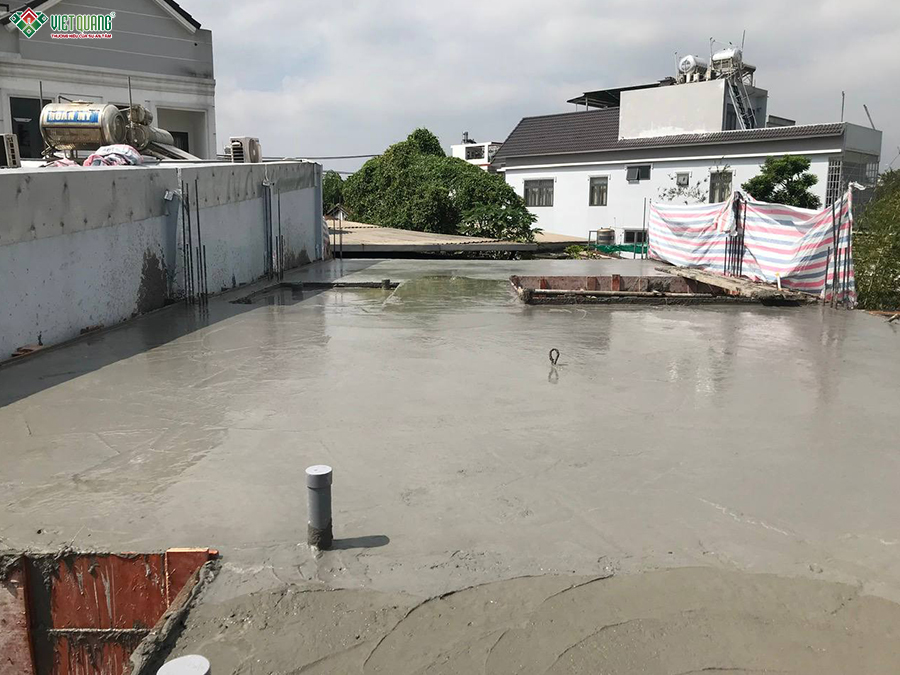 Thi công trọn gói nhà 1 trệt 1 lầu 6x22m