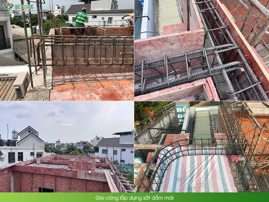 Thi công trọn gói nhà 1 trệt 1 lầu 6x22m