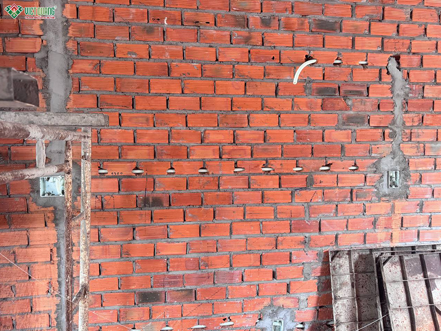 Thi công trọn gói nhà 1 trệt 1 lầu 6x22m