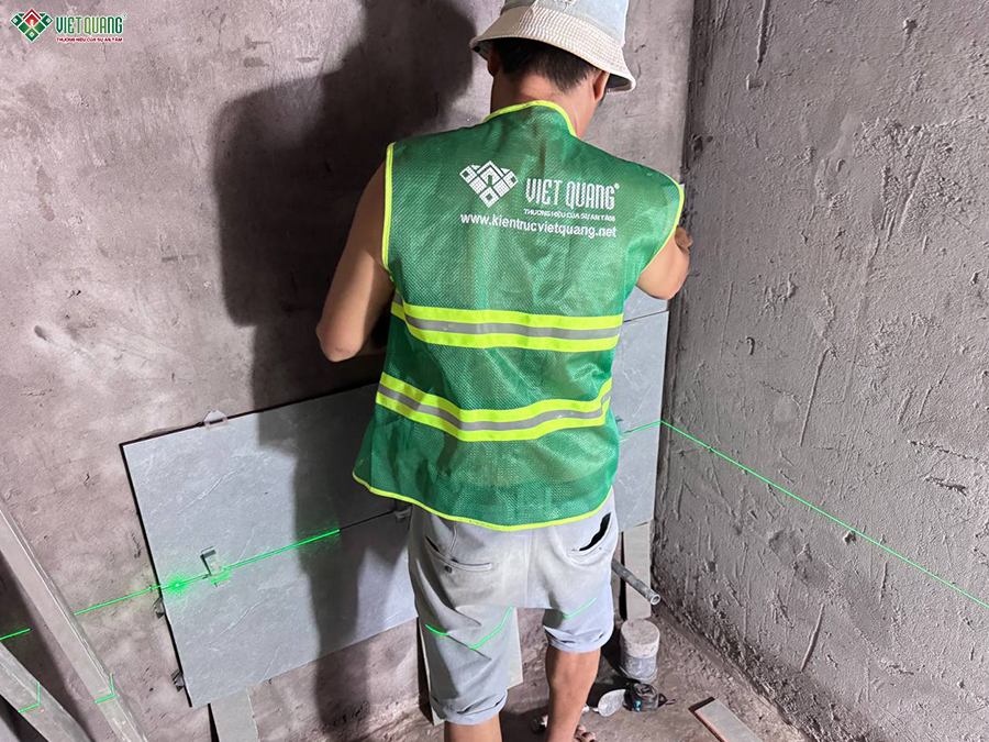 Thi công trọn gói nhà 1 trệt 1 lầu 6x22m