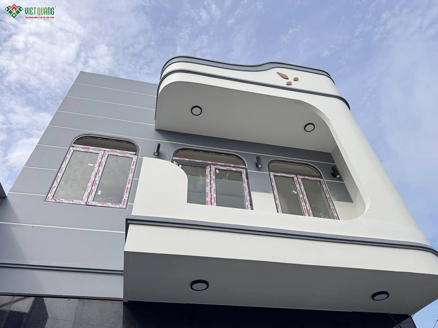 Thi công trọn gói nhà 1 trệt 1 lầu 6x22m