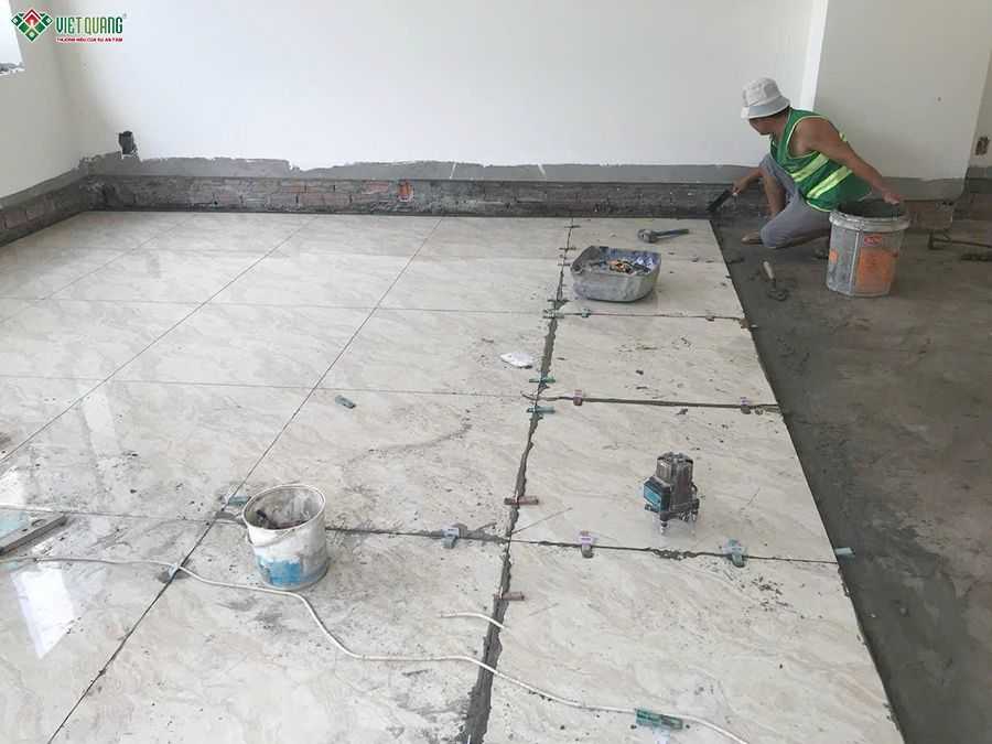 Thi công trọn gói nhà 1 trệt 1 lầu 6x22m