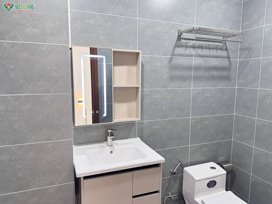 Thi công trọn gói nhà 1 trệt 1 lầu 6x22m tại Hóc Môn