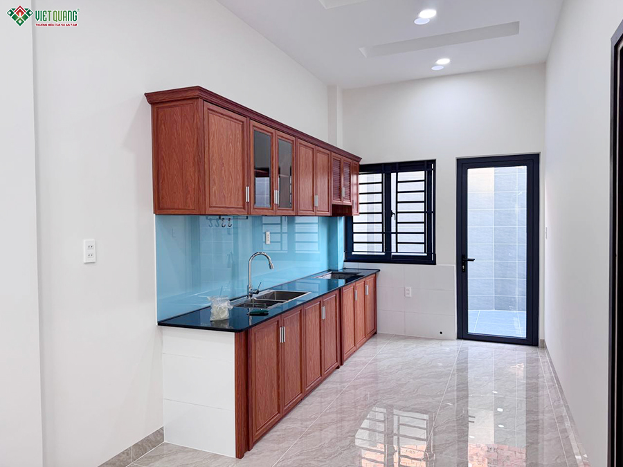 Thi công trọn gói nhà 1 trệt 1 lầu 6x22m tại Hóc Môn