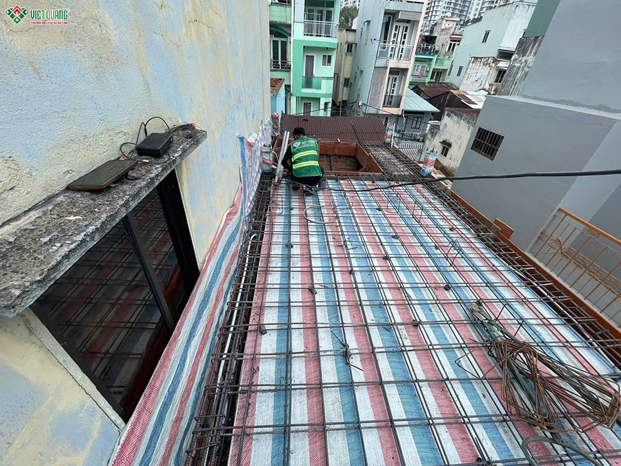 Xây dựng nhà phố 2 tầng 3x10m Anh Quân Phường Minh Phụng