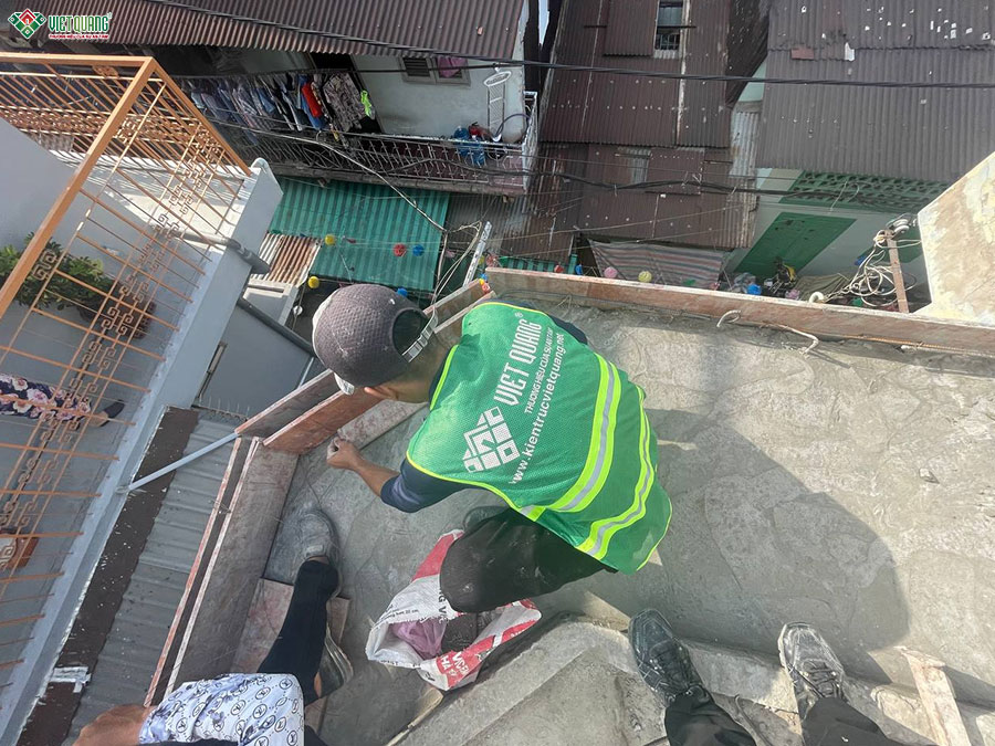 Xây dựng nhà phố 2 tầng 3x10m Anh Quân Phường Minh Phụng