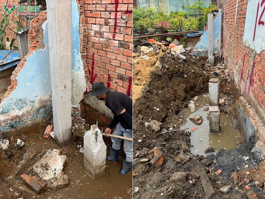 Xây dựng trọn gói nhà 1 trệt 2 lầu 6x16m Anh Lâm quận 12