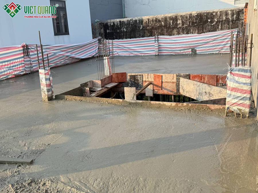 Xây dựng trọn gói nhà 1 trệt 2 lầu 6x16m Anh Lâm quận 12