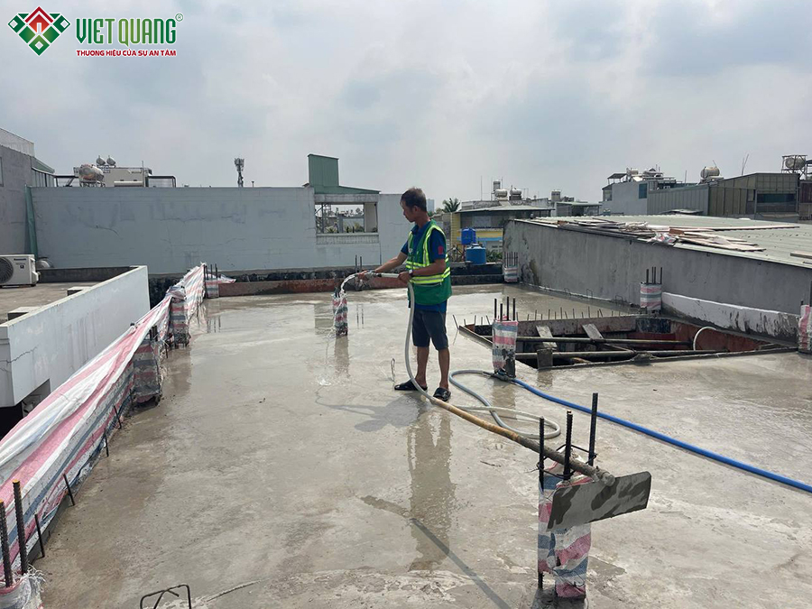 Xây dựng trọn gói nhà 1 trệt 2 lầu 6x16m Anh Lâm quận 12
