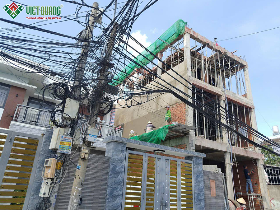 Xây dựng trọn gói nhà 1 trệt 2 lầu 6x16m Anh Lâm quận 12