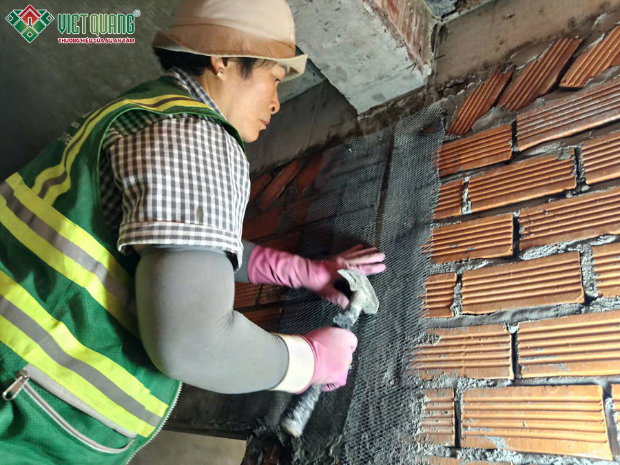 Xây dựng trọn gói nhà 1 trệt 2 lầu 6x16m Anh Lâm quận 12