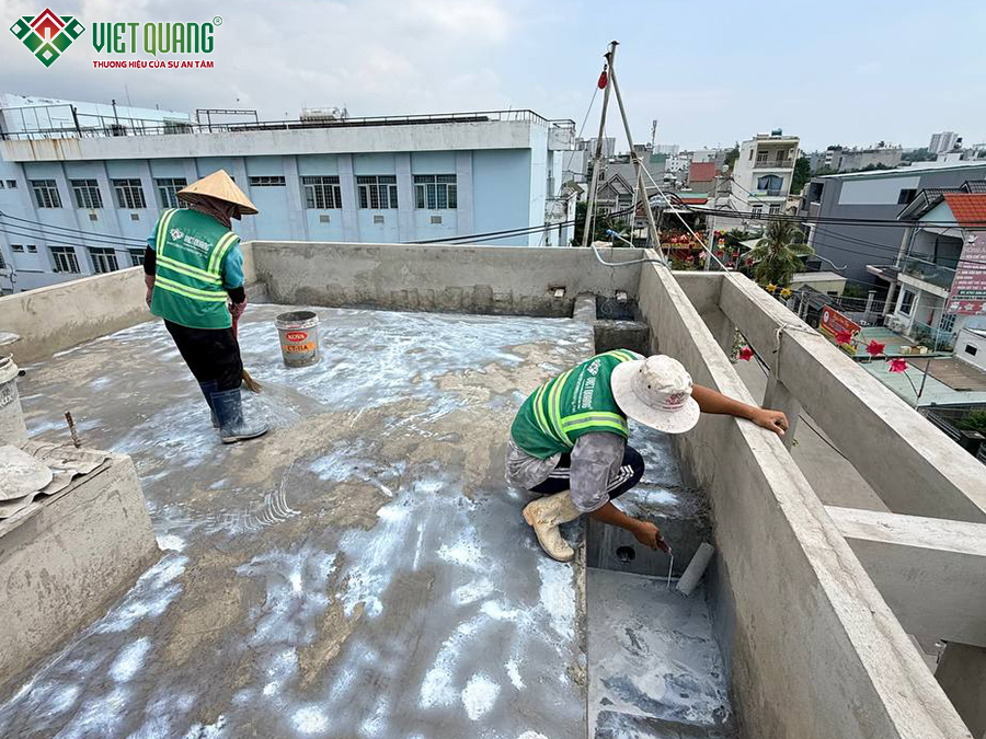 Xây dựng trọn gói nhà 1 trệt 2 lầu 6x16m Anh Lâm quận 12
