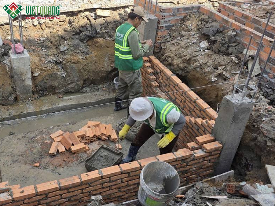 Xây dựng trọn gói nhà 1 trệt 2 lầu 6x16m Anh Lâm quận 12