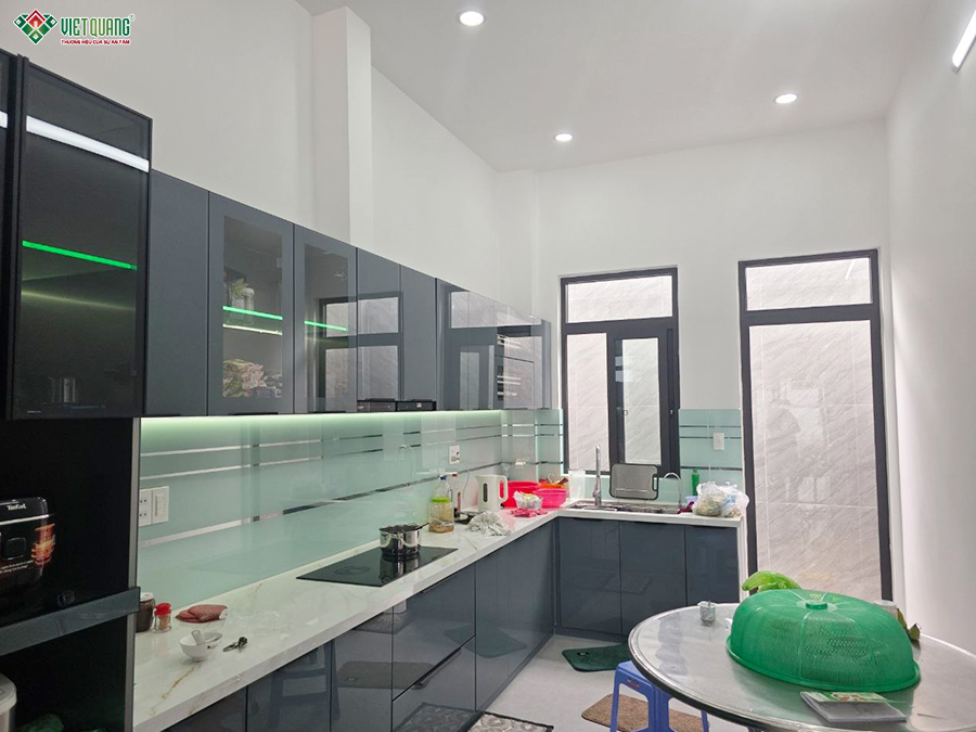Xây dựng trọn gói nhà 1 trệt 2 lầu 6x16m Anh Lâm quận 12
