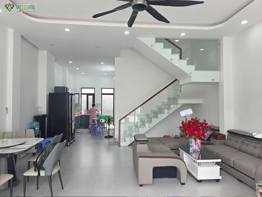 Xây dựng trọn gói nhà 1 trệt 2 lầu 6x16m Anh Lâm quận 12