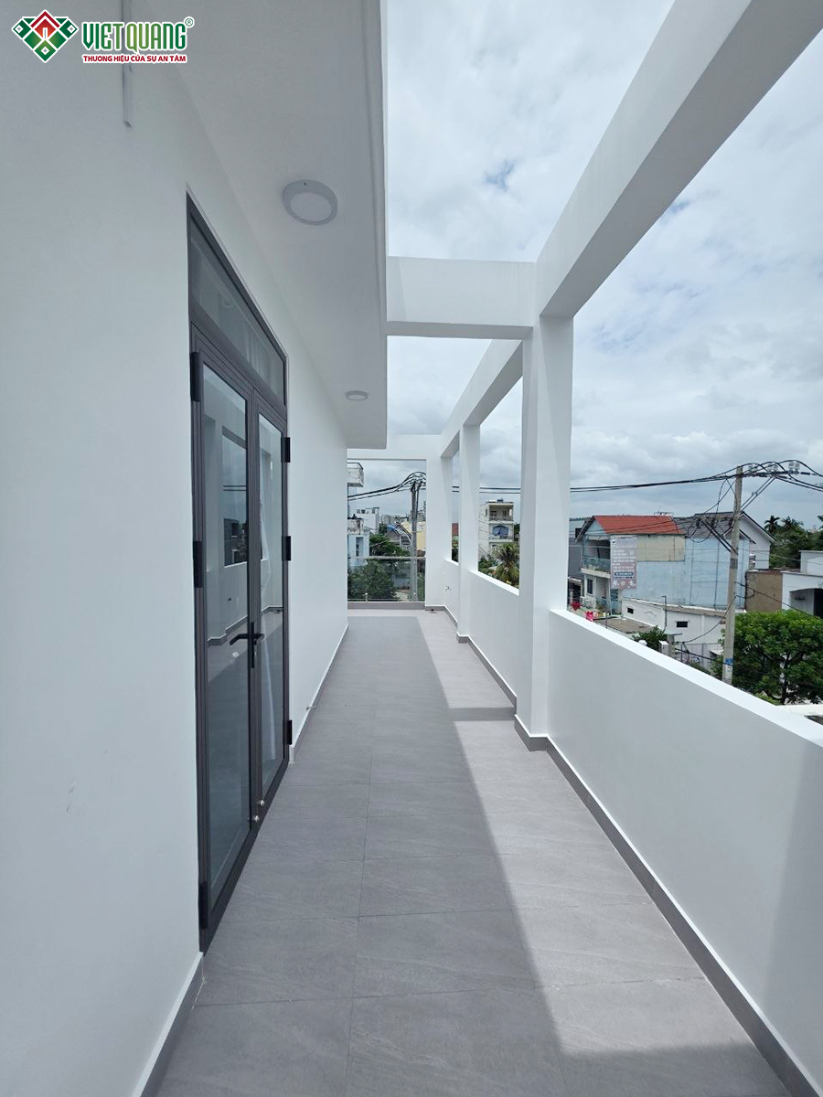 Xây dựng trọn gói nhà 1 trệt 2 lầu 6x16m Anh Lâm quận 12