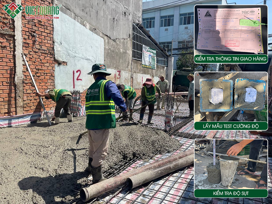 Xây dựng trọn gói nhà 1 trệt 2 lầu 6x16m Anh Lâm quận 12