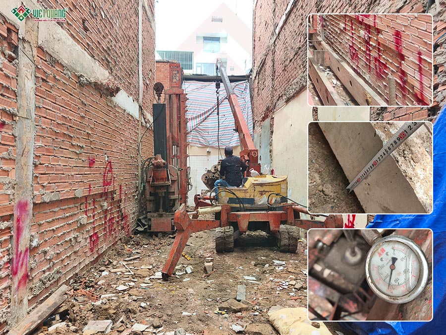 Xây dựng trọn gói nhà 5 tầng có lửng 4x12m