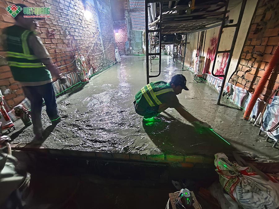 Xây dựng trọn gói nhà 5 tầng có lửng 4x12m