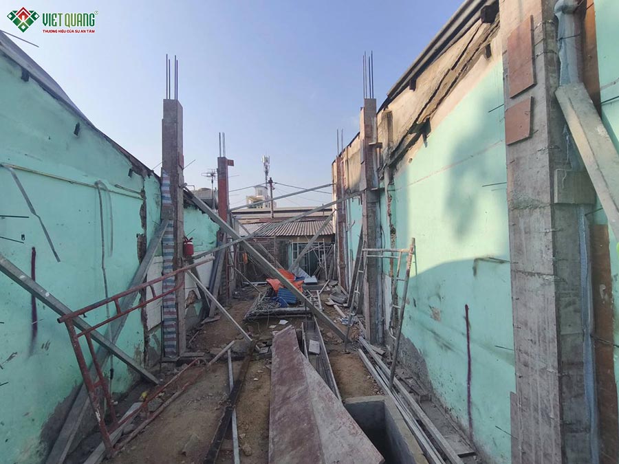 Xây nhà 1 trệt 1 lầu 4x17m trọn gói Anh Minh Thủ Đức