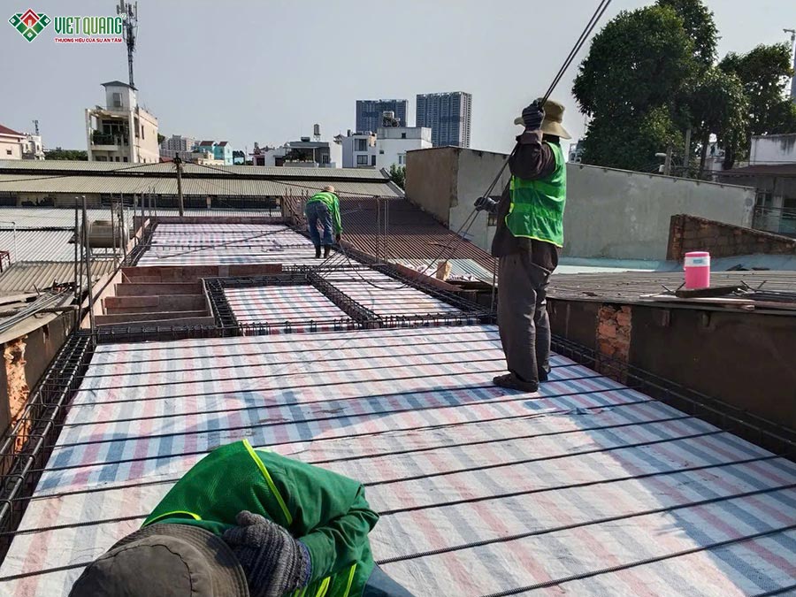 Xây nhà 1 trệt 1 lầu 4x17m trọn gói Anh Minh Thủ Đức
