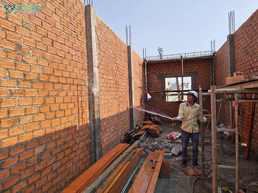 Xây nhà 1 trệt 1 lầu 4x17m trọn gói Anh Minh Thủ Đức