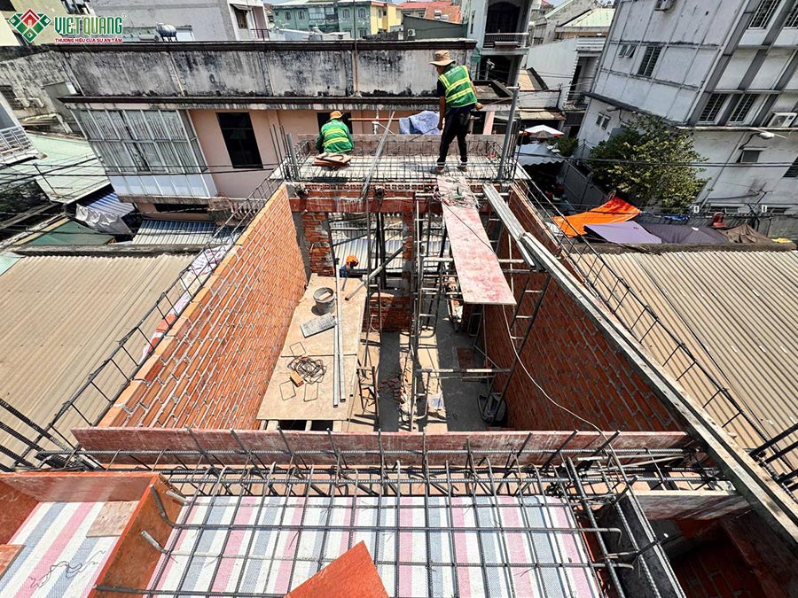 Xây nhà 1 trệt 1 lầu 4x17m trọn gói Anh Minh Thủ Đức