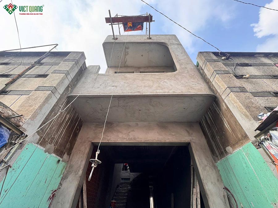 Xây nhà 1 trệt 1 lầu 4x17m trọn gói Anh Minh Thủ Đức