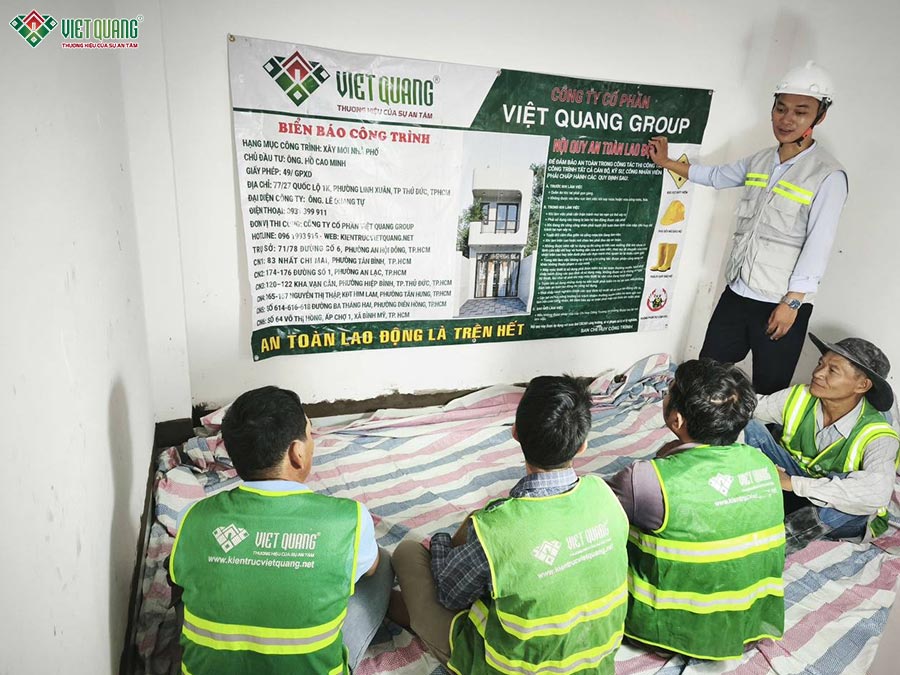 Xây nhà 1 trệt 1 lầu 4x17m trọn gói Anh Minh Thủ Đức