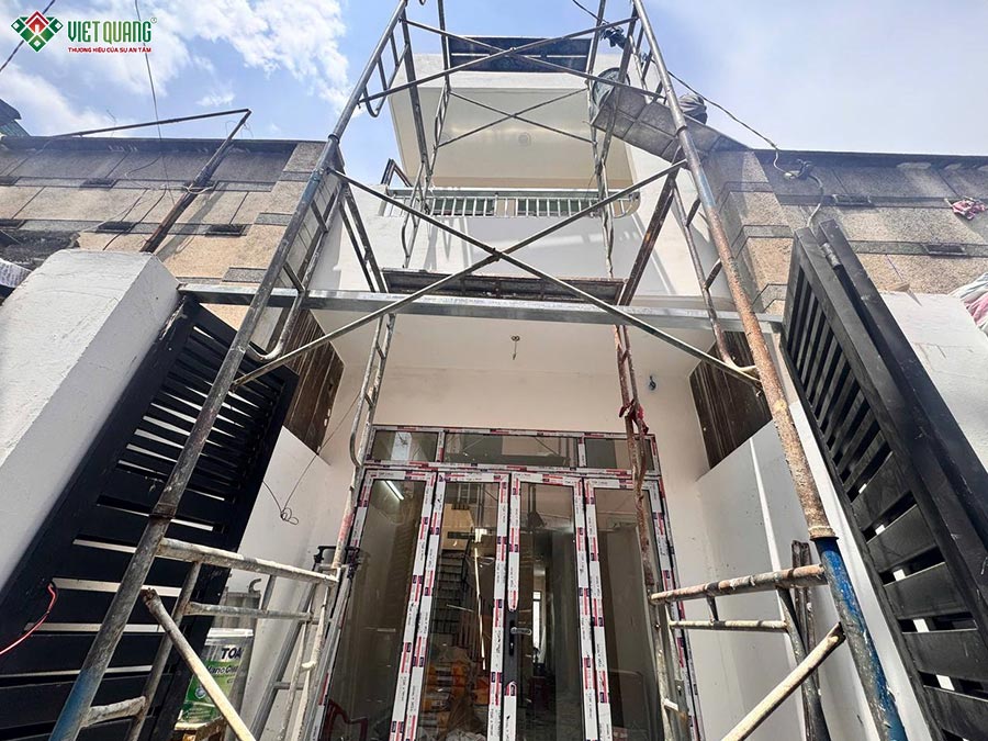 Xây nhà 1 trệt 1 lầu 4x17m trọn gói Anh Minh Thủ Đức