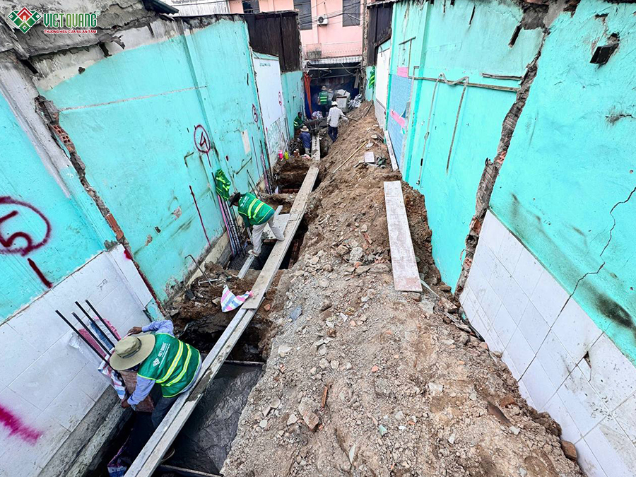 Xây nhà 1 trệt 1 lầu 4x17m trọn gói Anh Minh Thủ Đức