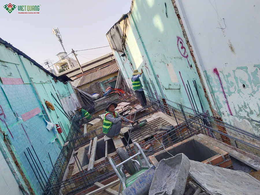 Xây nhà 1 trệt 1 lầu 4x17m trọn gói Anh Minh Thủ Đức