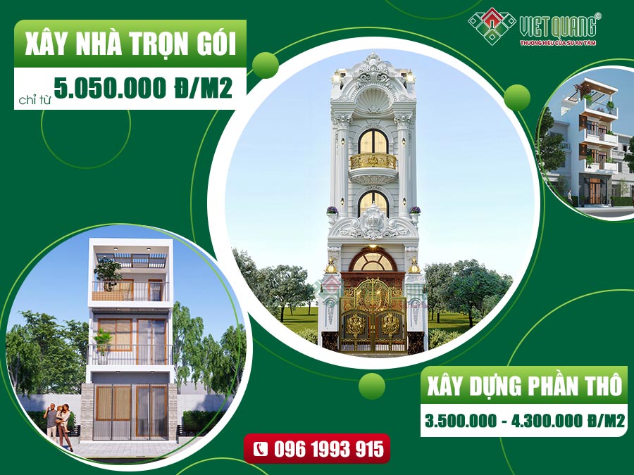 Giá xây nhà trọn gói phường An Hội Đông TPHCM mới nhất 2026
