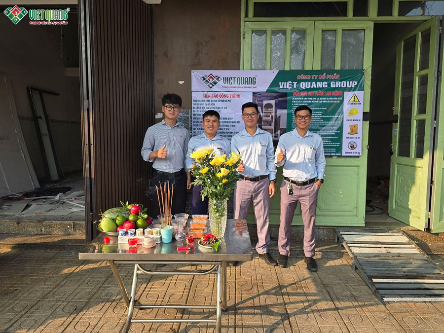 Khởi động hành trình xây dựng nhà phố 4 tầng 4x13m cùng gia đình cô Ngân phường Phú Thạnh 