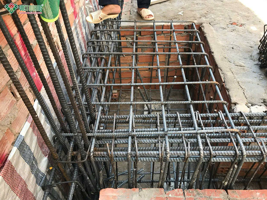 Gia công lắp đặt thép móng