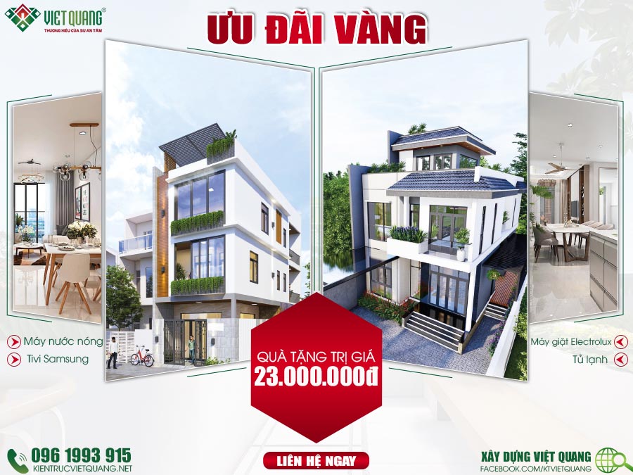 Khuyến mãi xây nhà trọn gói