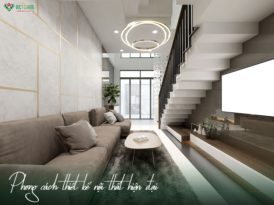 Biến nhà phố thành không gian sống sang trọng: Dự án thiết kế thi công nội thất nhà 4 tầng 4x16m chị Hà tại Quận 4