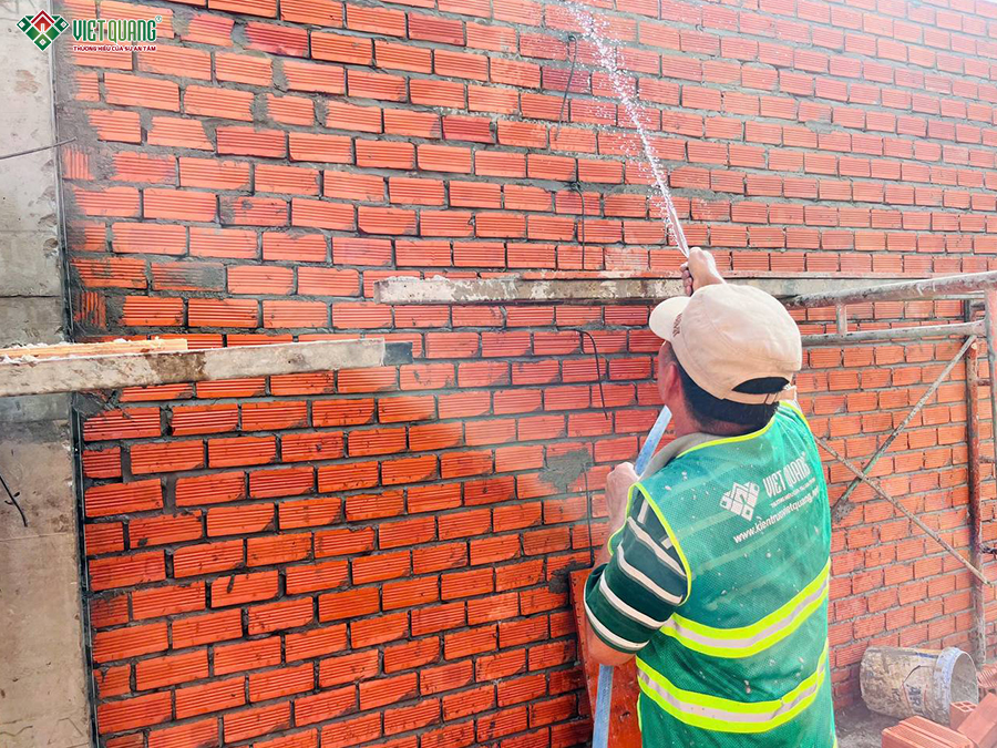 Thi công xây dựng nhà 1 trệt 3 lầu tum sân thượng 5x15m