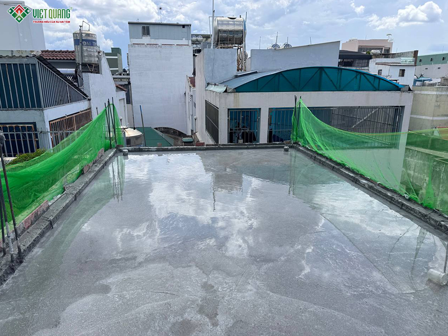 Thi công xây dựng nhà 1 trệt 3 lầu tum sân thượng 5x15m