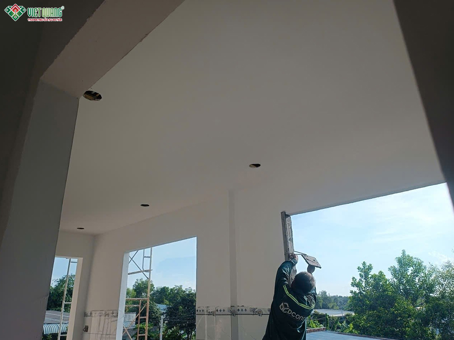 Thi công xây dựng nhà 1 trệt 1 lửng 7x28m
