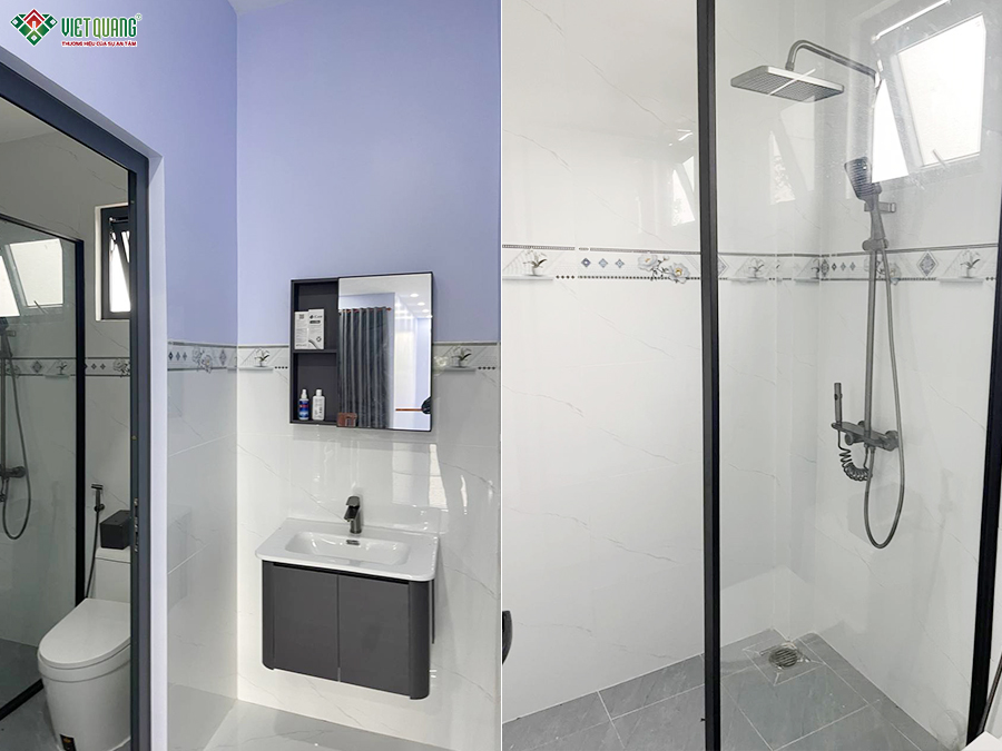 Thi công xây dựng nhà 1 trệt 1 lửng 7x28m