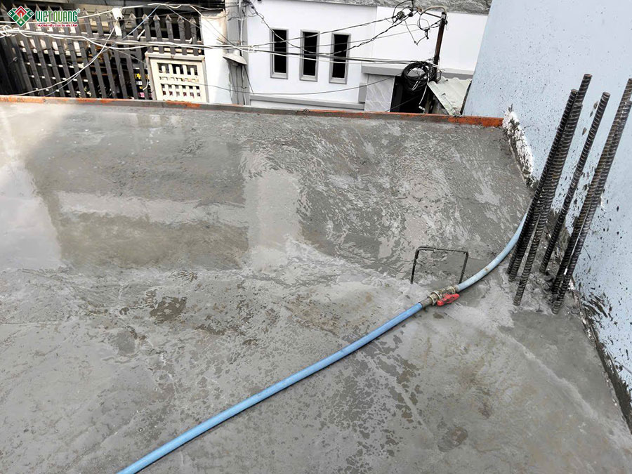 Thi công xây dựng nhà 3 tầng sân thượng 4x9m