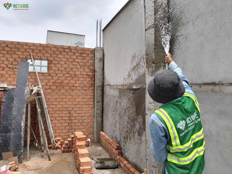 Thi công xây dựng nhà 3 tầng sân thượng 4x9m