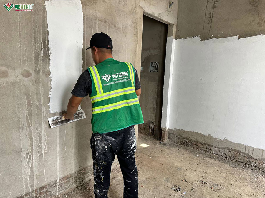 Thi công xây dựng nhà 3 tầng sân thượng 4x9m