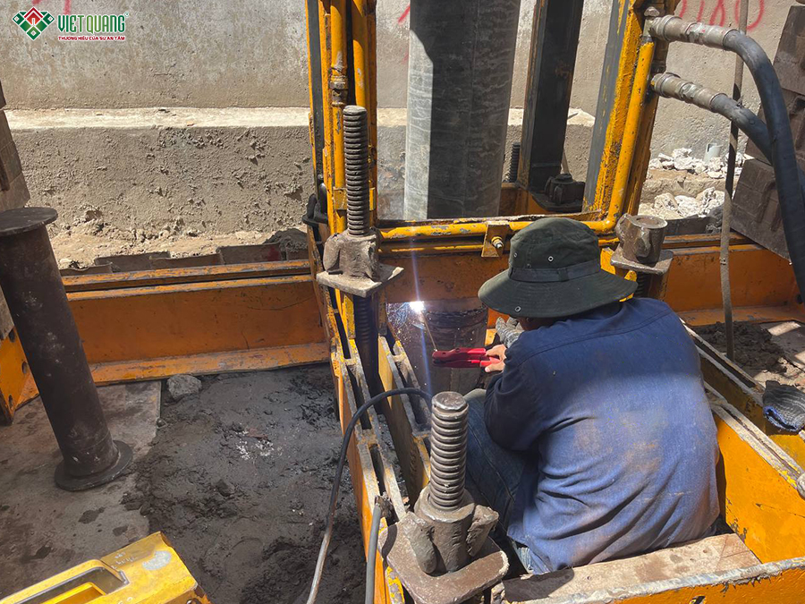 Xây dựng căn hộ dịch vụ 7 tầng 5x22m có hầm