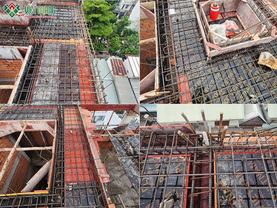 Xây dựng căn hộ dịch vụ 7 tầng 5x22m có hầm